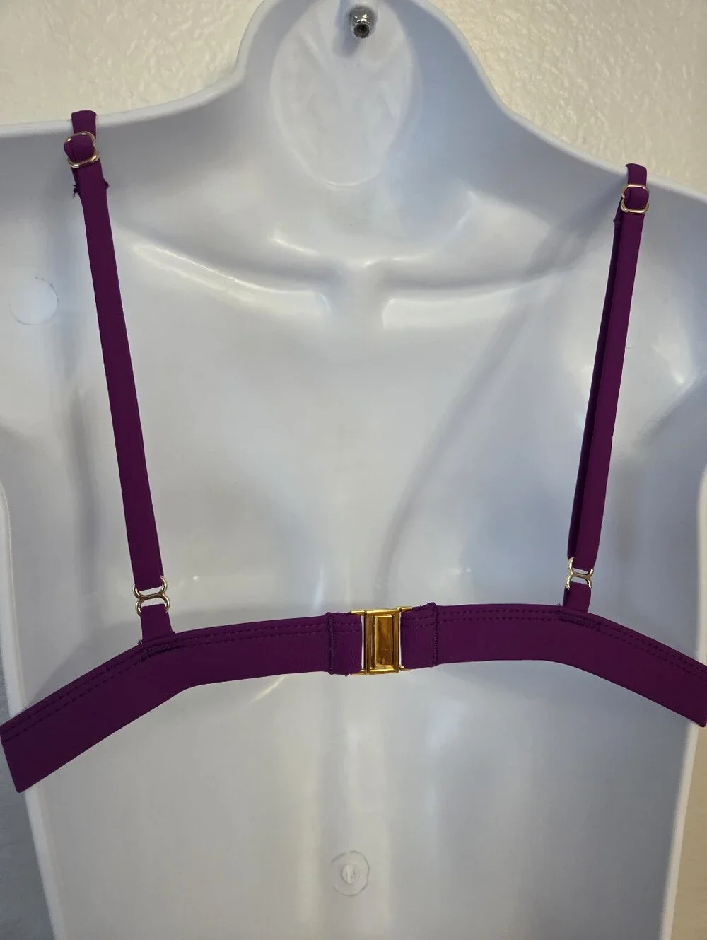Gooseberry Swim Purple Two-Piece Bikini Women's Size Small - Picture 6 of 11